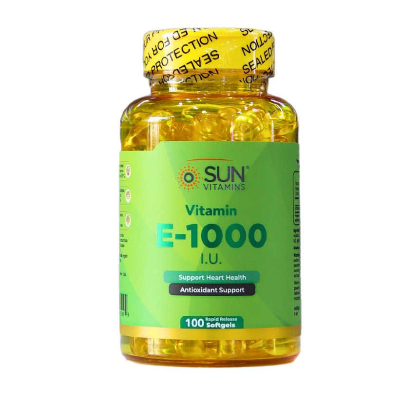 VITAMIN E 1000 I.U – SUN VITAMINS
